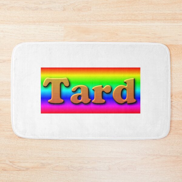 Item preview, Rainbow Tard jpeg 3D text funny pride bad graphic design   Cooper Black designed and sold by Savant2001.