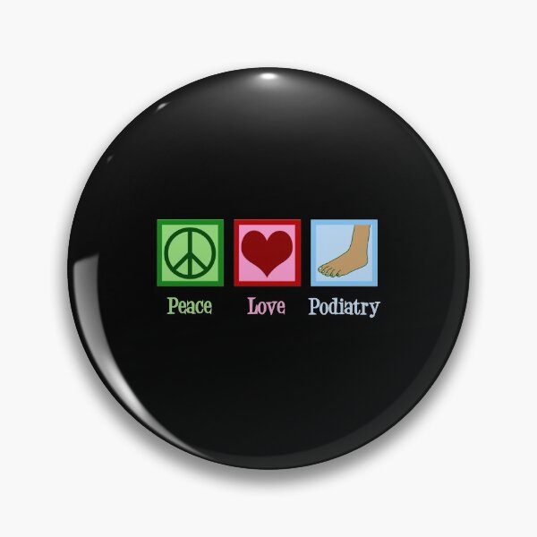 Item preview, Peace Love Podiatry Podiatrist Gift designed and sold by zerniakcor.