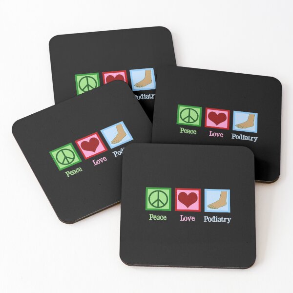 Item preview, Peace Love Podiatry Podiatrist Gift designed and sold by zerniakcor.