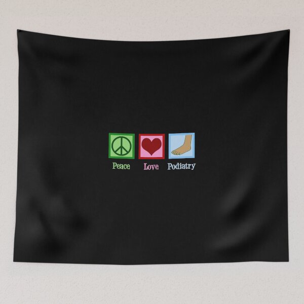 Item preview, Peace Love Podiatry Podiatrist Gift designed and sold by zerniakcor.