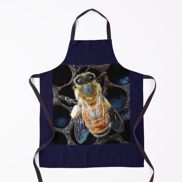 Aperçu de l'œuvre Abeille mignonne, insecte avec du pollen dessus. créée et vendue par slowboy.