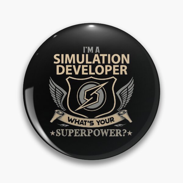 Item preview, Simulation Developer T Shirt - Superpower Job Gift Item Tee designed and sold by ccolaberni.