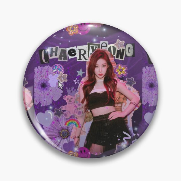 Artikelvorschau, Itzy Chaeryeong Retro Bearbeiten entworfen und verkauft von KreativeKennCo.