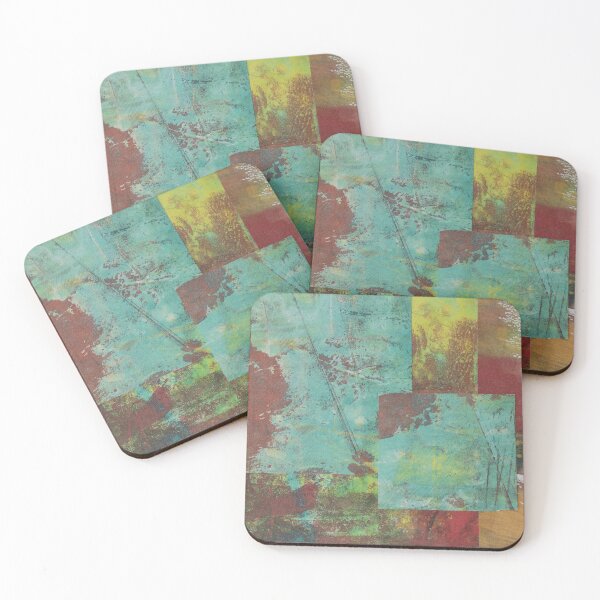 Item preview, A Collage of Abstract Mono Prints designed and sold by mewinkart.