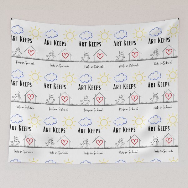 Item preview, Art Keeps Kids in School designed and sold by SparkofArtistry.