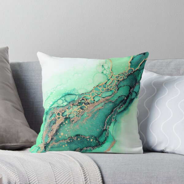 Item preview, Emerald Golden Waves designed and sold by Olga Shvartsur.