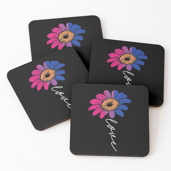 Item preview, Love Sunflower Floral LGBTQ Bisexual Flag Gay Pride Ally Bi designed and sold by georgebuckart.