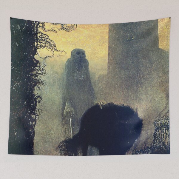 Item preview, Untitled (Shepherd), by Zdzisław Beksiński designed and sold by JustContemplate.
