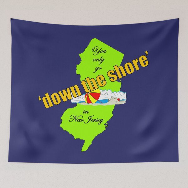 Item preview, Down the Jersey Shore Dark designed and sold by ajvjr123.