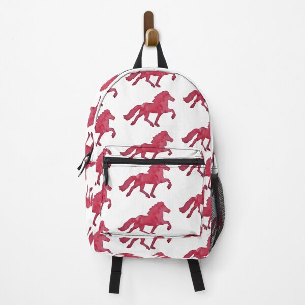 Item preview, Red watercolor gaited horse designed and sold by MotherOfBears.