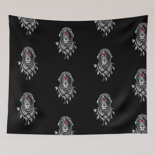 Item preview, Free palestine, Palestinian lion designed and sold by georgebuckart.