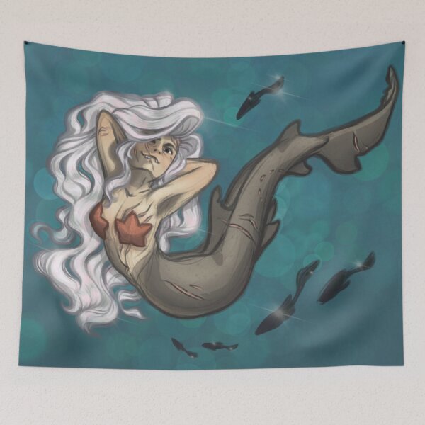 Item preview, Shark Babe designed and sold by violentlycurly.
