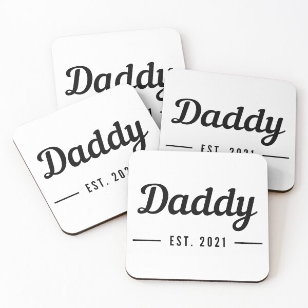 Item preview, Daddy EST. 2021. Perfect for the New Dad or Dad To Be. designed and sold by That Cheeky Tee.