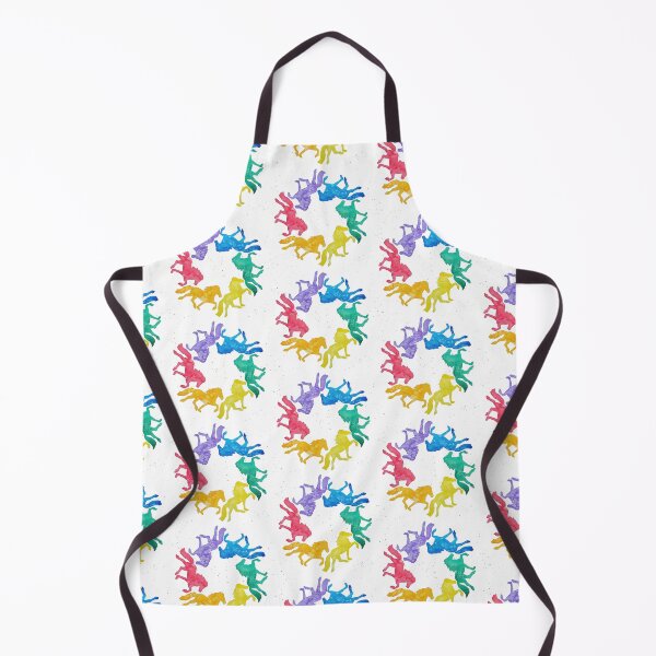 Item preview, Rainbow splatter gaited horses designed and sold by MotherOfBears.