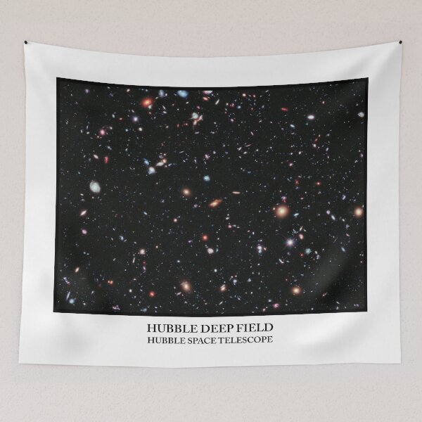 Item preview, Space Galaxy Stars Hubble Deep Field designed and sold by ind3finite.