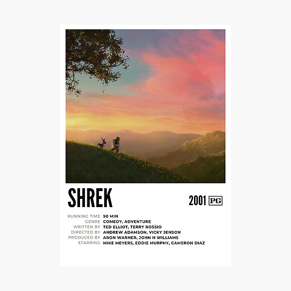 Shrek Photographic Print