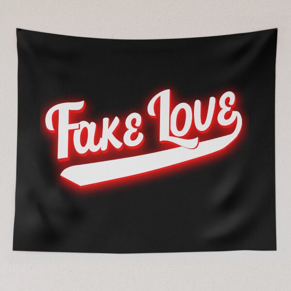Item preview, Fake love in red designed and sold by PincGeneral.