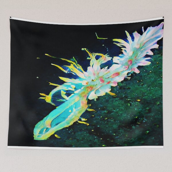 Item preview, Abstract Under The Sea Sea Slug designed and sold by BioDigital-Jazz.