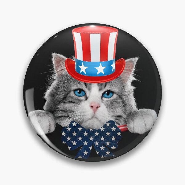Item preview, Cat 4th Of July 2021 America Flag Happy T-Shirt designed and sold by CARDWELL-COWEL.