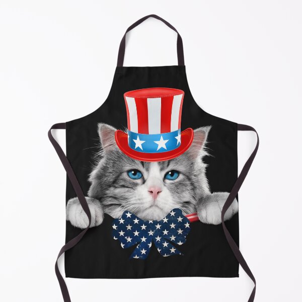 Item preview, Cat 4th Of July 2021 America Flag Happy T-Shirt designed and sold by CARDWELL-COWEL.