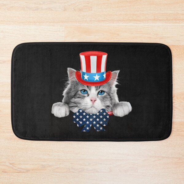Item preview, Cat 4th Of July 2021 America Flag Happy T-Shirt designed and sold by CARDWELL-COWEL.