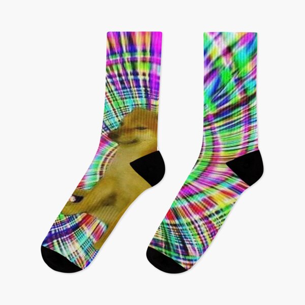 Item preview, Cheems Eternal Spiral Rainbow designed and sold by RarePNGs.