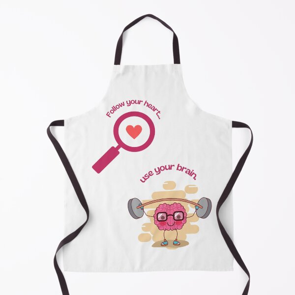 Item preview, Follow your heart. Use your brain. designed and sold by Tropium-Designs.