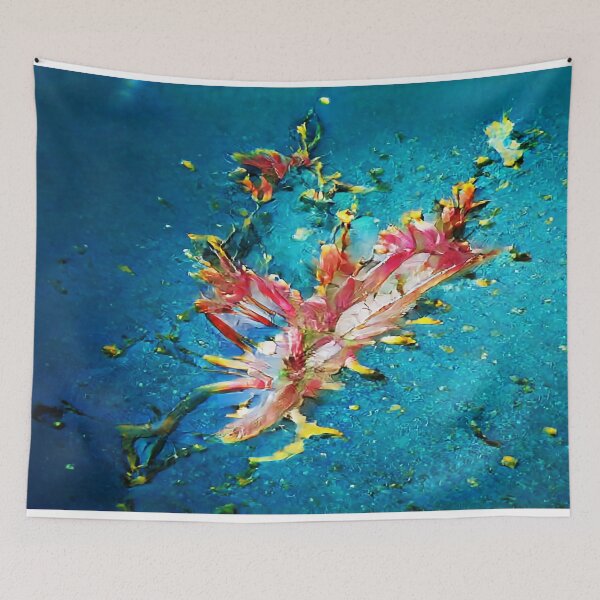 Item preview, Bright Tropical Water AI Sea Slug designed and sold by BioDigital-Jazz.