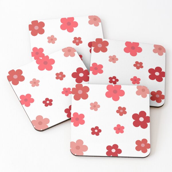 Item preview, red flowers designed and sold by foIkIore.