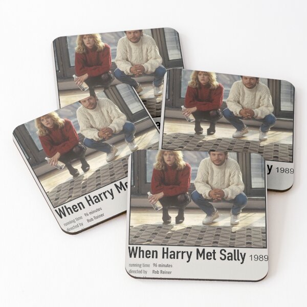 Item preview, When Harry Met Sally-Vintage Poster designed and sold by Anotherfilmfan.