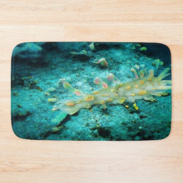 Item preview, Abstract Turquoise Under The Water Sea Slug designed and sold by BioDigital-Jazz.