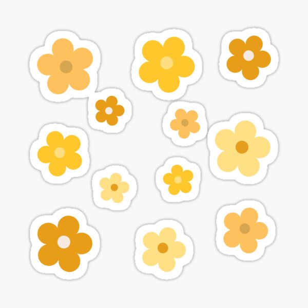 Item preview, yellow flowers designed and sold by foIkIore.