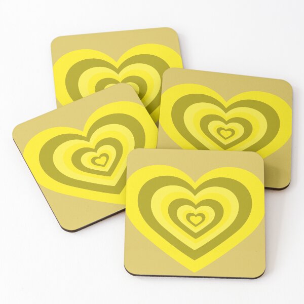 Item preview, YELLOW AESTHETIC HEART  designed and sold by RetroPlaceee.