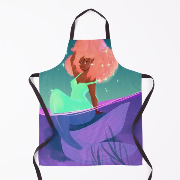 Item preview, Vintage Black Redhead Mermaid  designed and sold by Patricia Grannum.