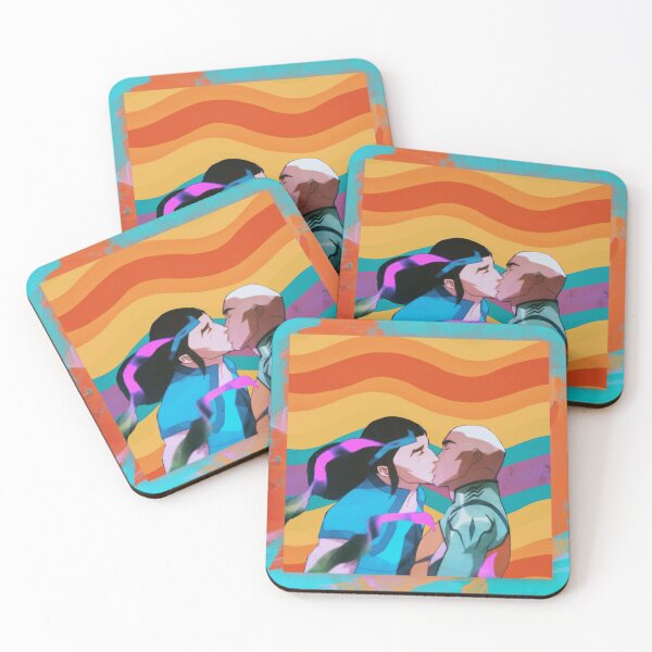 Item preview, Kaldur and Wyynde | Retro Rainbow designed and sold by supersuits.