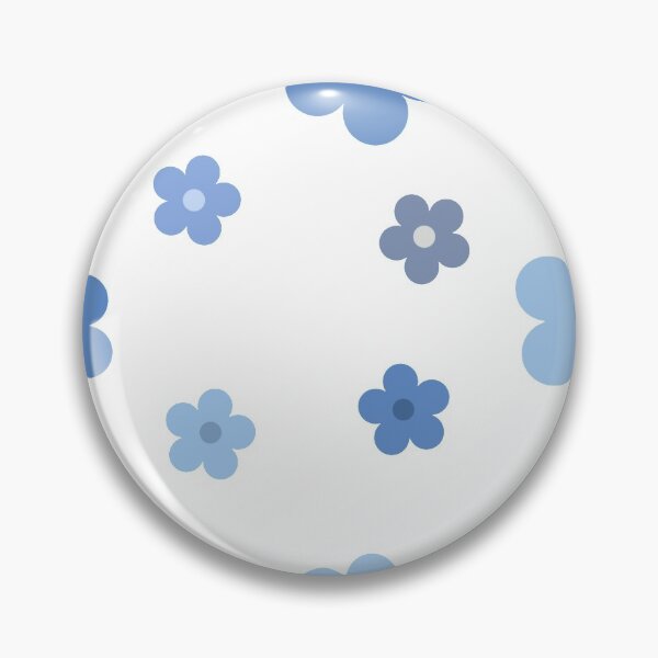 Item preview, blue flowers designed and sold by foIkIore.