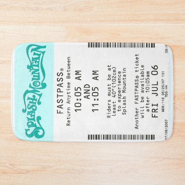 Item preview, Splash Mountain Fastpass designed and sold by Pixie Dust Dreamer.