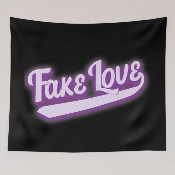 Item preview, Fake love in purple lavender designed and sold by PincGeneral.