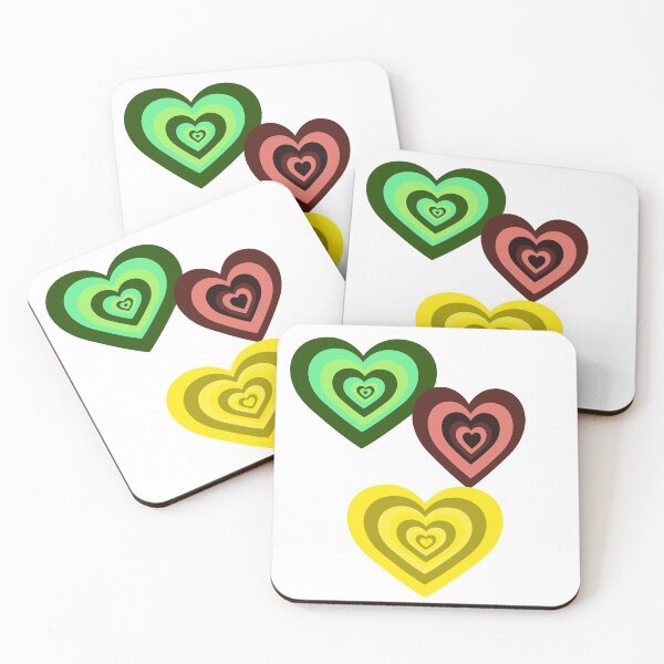 Item preview, HEART AESTHEIC PATTERN  designed and sold by RetroPlaceee.
