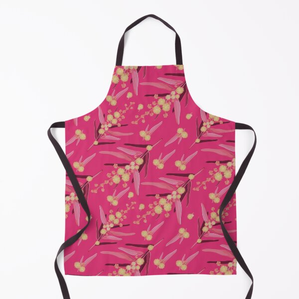 Item preview, Golden Wattle Flowers - Pink and Yellow Palette designed and sold by Sketchbook Designs.