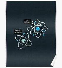 Negative Atom Poster
