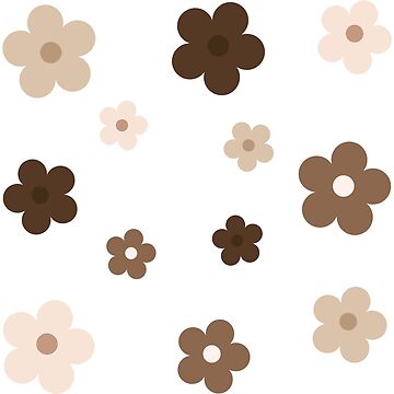Artwork thumbnail, nude/brown flowers by foIkIore