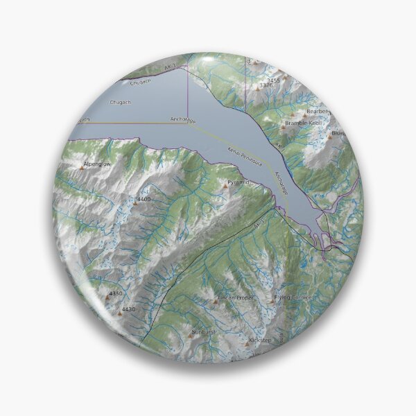 Item preview, Turnagain Arm Mountains designed and sold by javaman907.