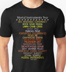 The Mortal Instruments Tour Unisex T-Shirt