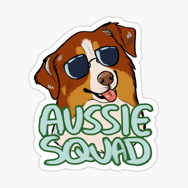 Item preview, AUSSIE SQUAD (red tri) designed and sold by mexicanine.