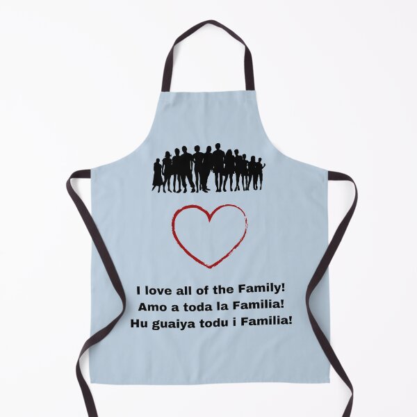 Aperçu de l'œuvre J'aime toute la famille! créée et vendue par POSITIVE4EVA.