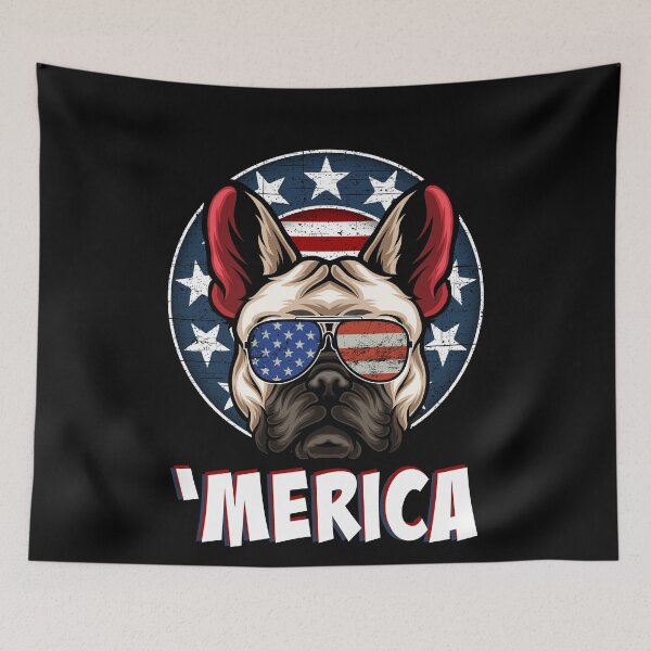 Item preview, French Bulldog Merica 4th of July Independence Day Dog Lover designed and sold by wdyoungblood.