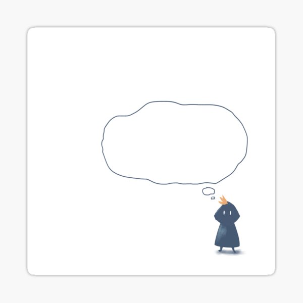 Item preview, Empty Thought designed and sold by Rechronicle.