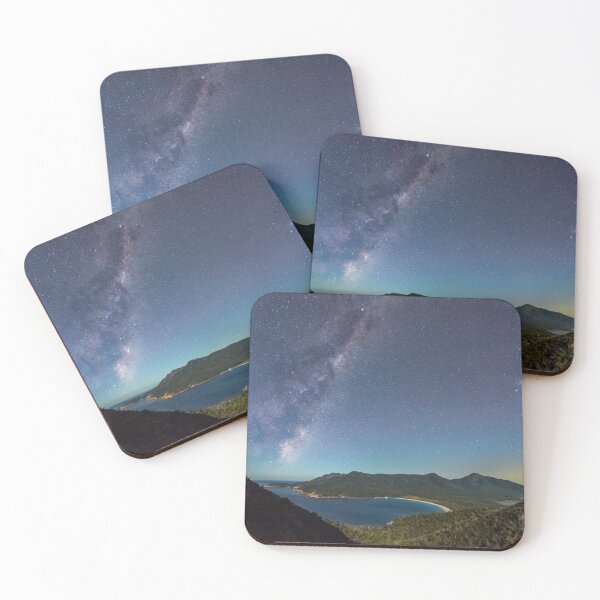 Item preview, Milky Way and Aurora over Wineglass Bay designed and sold by James Stone Photography.