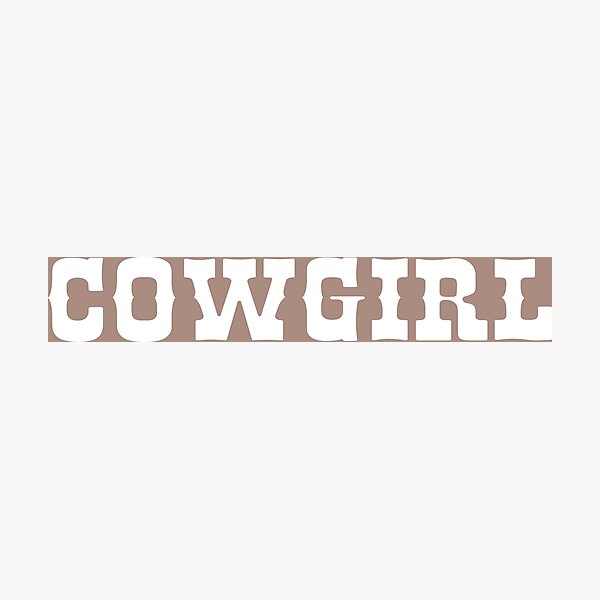 Artikelvorschau, Cowgirl - In Weiß entworfen und verkauft von AlyssaBat.